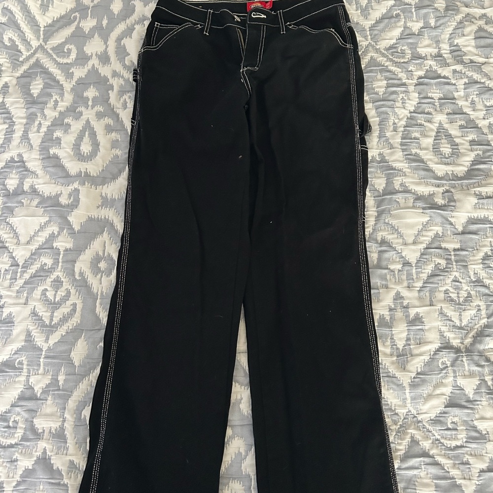 Dickies Women's Black Carpenter Jeans